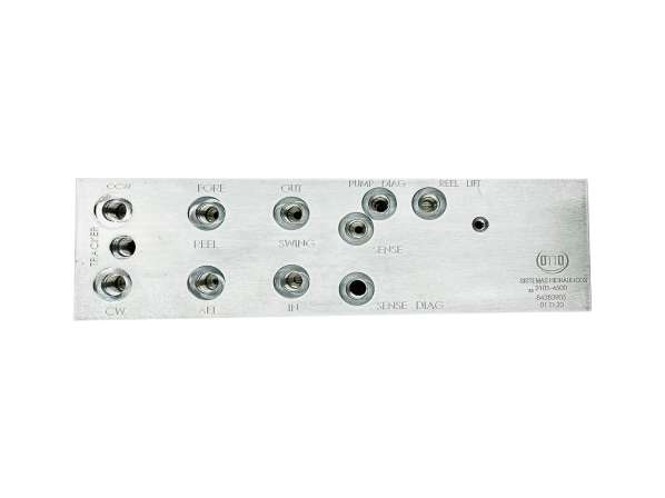 84283905 - Bloco Hidráulico Controle de Válvulas  Aplicação - 2566 /2688 / 2799 / 4130 / 4150